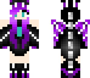 purple dragon girl