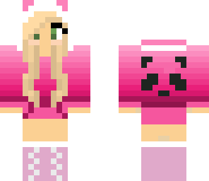 pink panda girl