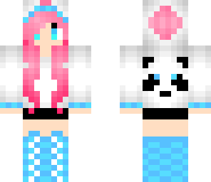 pink panda girl