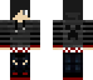 emo boy ripped jeans