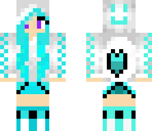 blue girl
