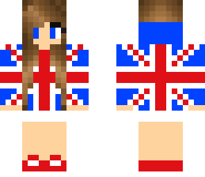 union jack girl