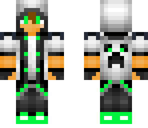 green creeper hoodie boy