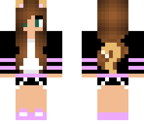 cute kitten girl