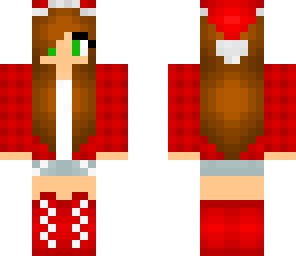 cute santa girl