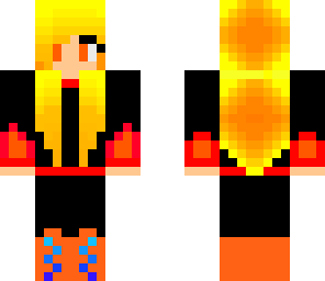 flame girl