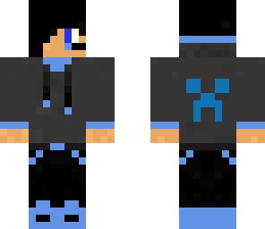 blue gamer boy