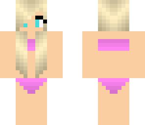 pink swim suit