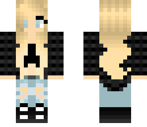 punk girl blonde