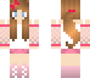 Raspberry Girl Outfit | Minecraft Skin