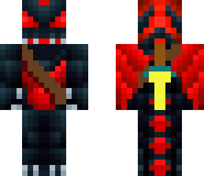 red dragon with sword