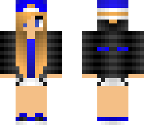 blue ender girl