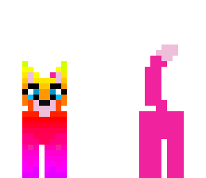 rainbow kitty