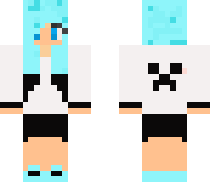 blue girl