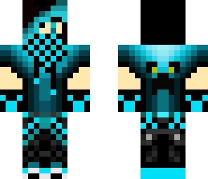 blue teen emo dude