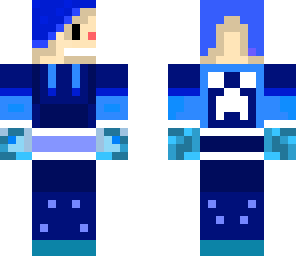 blue jacket