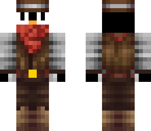 penguin cowboy