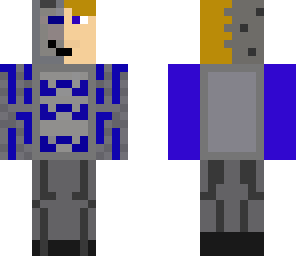 half robo half guy