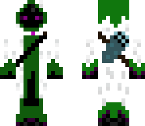 enderman archer in green