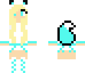 blue fox girl