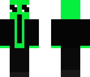 green suit
