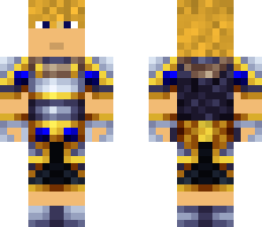 long hair knight