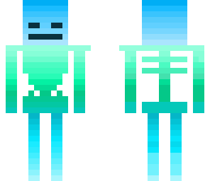 ombre skeleton
