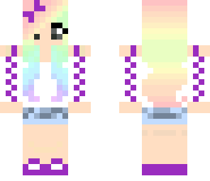 rainbow girl