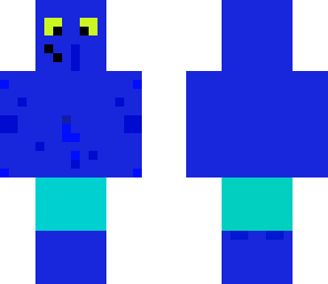 blue man