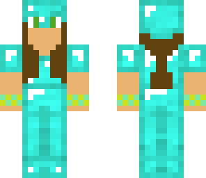 diamond armor gurl