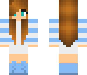 blue pastel girl