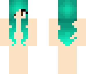 girl mint hair base