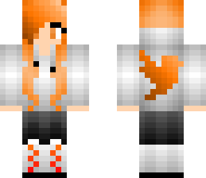 orange birdie girl