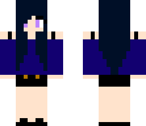 dark blue girl