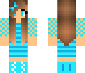 pretty blue girl