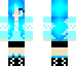 fixed blue girl