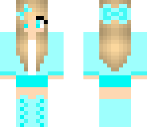 light blue girl