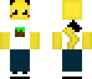walking jumping hugging pikachu