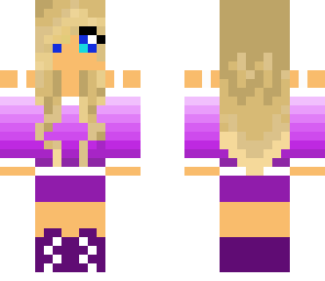 purple girl