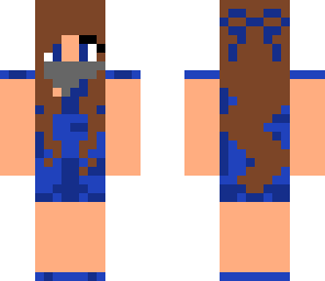 blue assassin girl