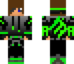 cool monster boy with glasses