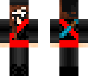 ninja herobrine girl