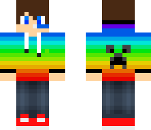 follow me-rainbow boy