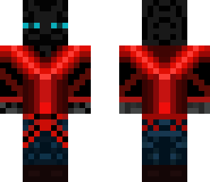 enderman with awesome red jacket