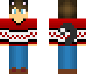 cat dude with awesome sweater