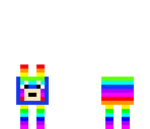 rainbow puppy dog