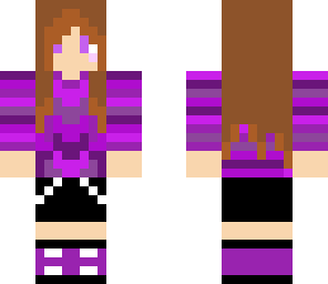 chica morada