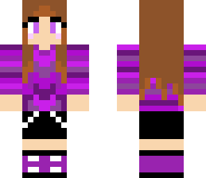 chica morada
