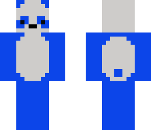 blue panda