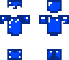 blue armour